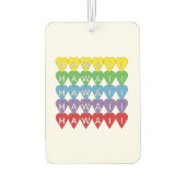 Hawaii Hearts Rainbow Luchtverfrisser (Achterkant)