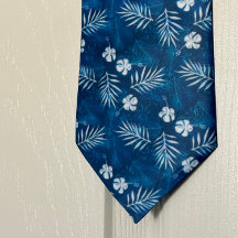 Hawaii Hibiscus Bloem Tropisch palmblad