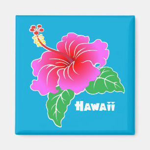 Hawaii Hibiscus Magneet