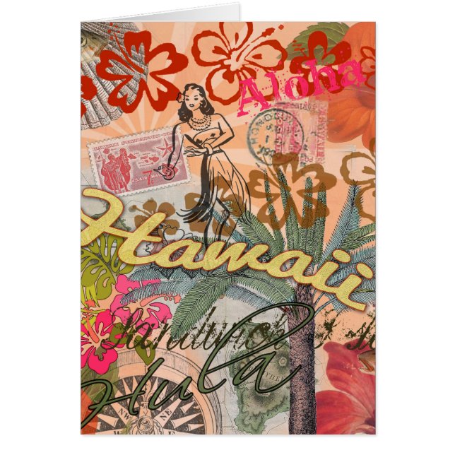 Hawaii Hula Travel Flower  (Voorkant)
