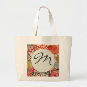 Hawaii Hula Travel Flower  Grote Tote Bag