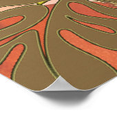 Hawaii Hula Travel Flower Poster (Hoek)