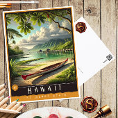 Hawaii | hyperrealistisch Briefkaart