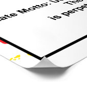 Hawaii Information Educational US State Poster (Hoek)