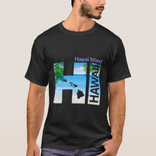 Hawaii Island Hi Hawaii Aloha State Vakantie T-shirt