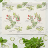 Hawai'i Island Volcano Autochtone Plante Serviette (Plié)