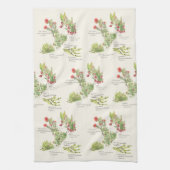 Hawai'i Island Volcano Autochtone Plante Serviette (Vertical)