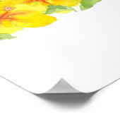 Hawaii Islands State Bird Nene Sunset Ocean Poster (Hoek)