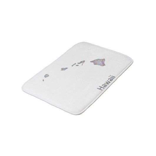 Hawaii-kaart Badmat (Gekanteld)
