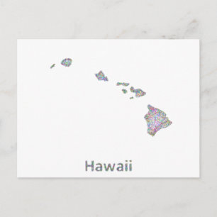 Hawaii-kaart Briefkaart