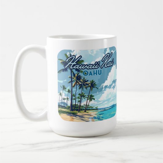 Hawaii Kai Honolulu Oahu Hawaii Retro Koffiemok (Links)