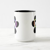 Hawaii Kat Love Rainbow Mok (Midden)