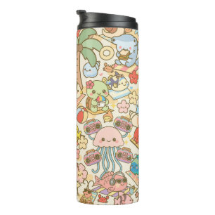 Hawaii Kawaii strand rave Thermosbeker
