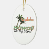 HAWAII KERAMISCH ORNAMENT (Links)