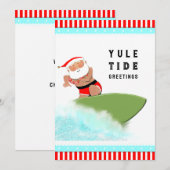 Hawaii Kerstmis Feestdagenkaart (Voorkant / Achterkant)