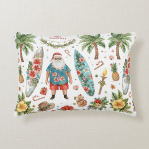 Hawaii Kerstmis gethematiseerd met Sinterklaas Accent Kussen