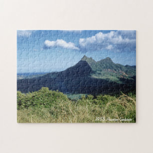 Hawaii Landschap Flora Hawaiian Mountain Paradise Legpuzzel
