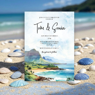 Hawaii Landschap Huwelijksbestemming Kaart