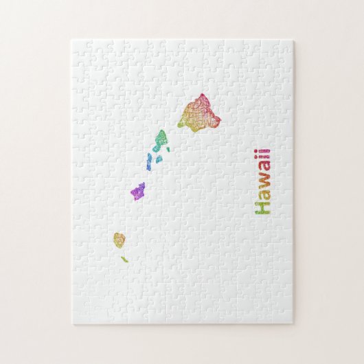 Hawaii Legpuzzel (Verticaal)