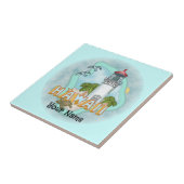 Hawaii Lighthouse tegel Tegeltje (Zijkant)