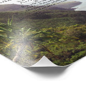 Hawaii Love Poem Foto Afdruk (Hoek)