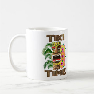 Hawaii Luau Tiki Time Koffiemok