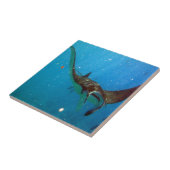 Hawaii Manta Ray Tegeltje (Zijkant)