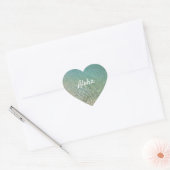 Hawaii Ocean Aloha Hart Sticker (Envelop)