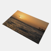 Hawaii Ocean Sunset Deurmat (Schuin)