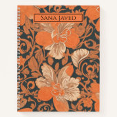 Hawaii Ohio motif V2 Nom Carnet spiral (Devant)