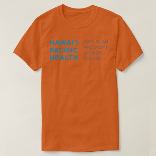 Hawaii Pacific Health TShirt (Design devant)