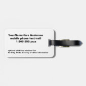 Hawaii Palm Tree Bagagelabel (Achterkant horizontaal)