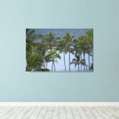 Hawaii Palm Trees Canvas Afdruk (Insitu (Houten vloer))