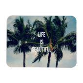 Hawaii Palm Trees Magneet (Horizontaal)