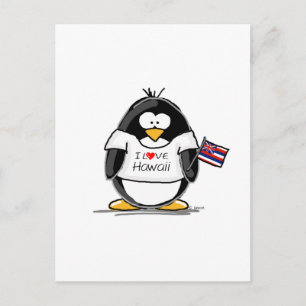 Hawaii Penguin Briefkaart
