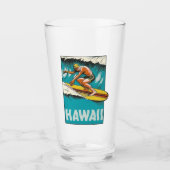 Hawaii Pint Glass Glas (Voorkant)