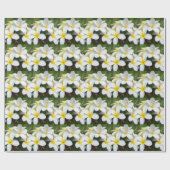 Hawaii Plumeria Flowers Cadeaupapier (Vlak)