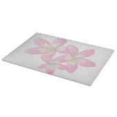 Hawaii Plumeria Flowers Snijplank (Hoek)