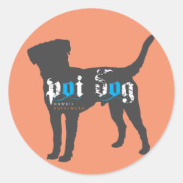 Hawaii Poi Dog / Bagagekoffer Bagage Label