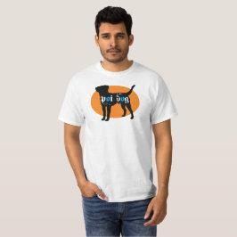 Hawaii Poi Dog Oranje oval T-shirt