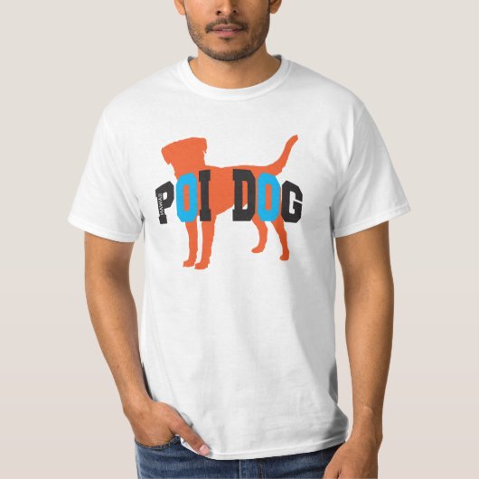 Hawaii Poi Dog Value T-shirt (Voorkant)