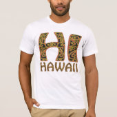 hawaii Polynesiaans stambal T-shirt (Voorkant)