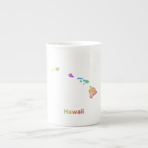 Hawaii Porselein Kop