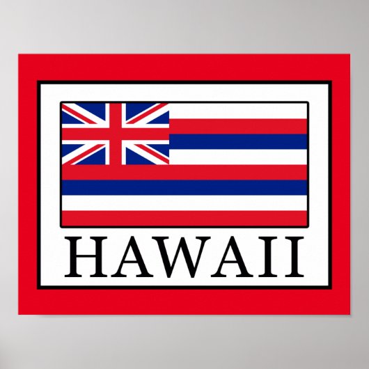 Hawaii Poster (Voorkant)
