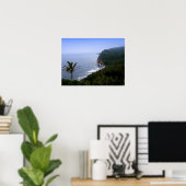 Hawaii Poster van Pulolu Kijk uit (Thuiskantoor)