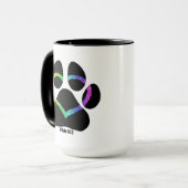 Hawaii Puppy Love Rainbow Mok (Voorkant links)