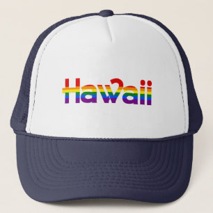 Hawaii Rainbow-tekstPet Trucker Pet
