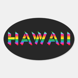 Hawaii Regenboog Stickers