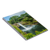 Hawaii, regenboogHerfsten in Hilo Notitieboek (Rechterzijde)