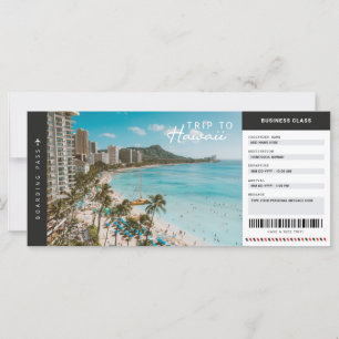 Hawaii Reis Instapkaart Reis Vakantie Ticket